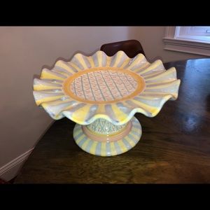 Mackenzie-Childs Piccadilly Cake Stand